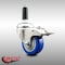 Service Caster 3 Inch 316SS Blue Poly Swivel 3/4 Inch Expanding Stem Caster Lock Brake SCC SCC-SS316TTLEX20S314-PPUB-BLUE-34 - alternate 4